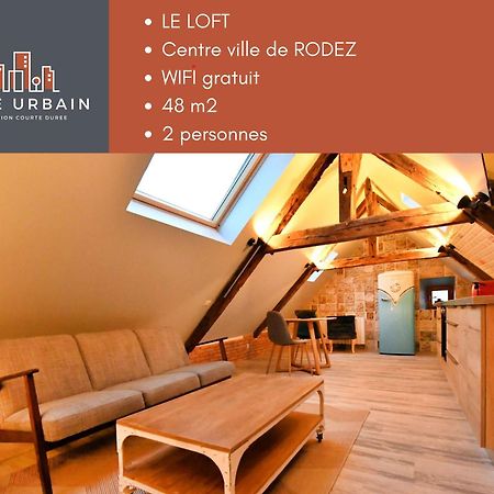 Loft Sous Les Combles - Loft Under The Rafter Apartment โรเดซ ภายนอก รูปภาพ