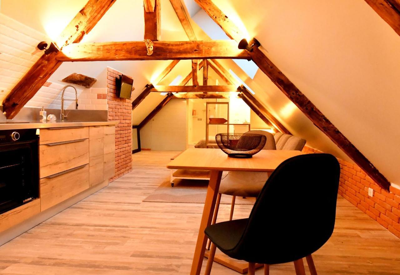 Loft Sous Les Combles - Loft Under The Rafter Apartment โรเดซ ภายนอก รูปภาพ