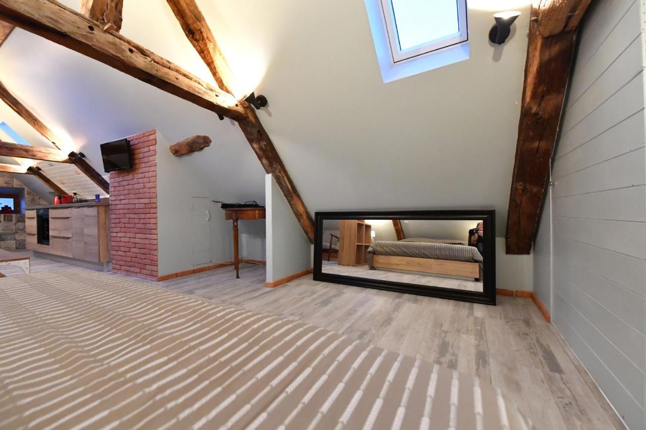 Loft Sous Les Combles - Loft Under The Rafter Apartment โรเดซ ภายนอก รูปภาพ