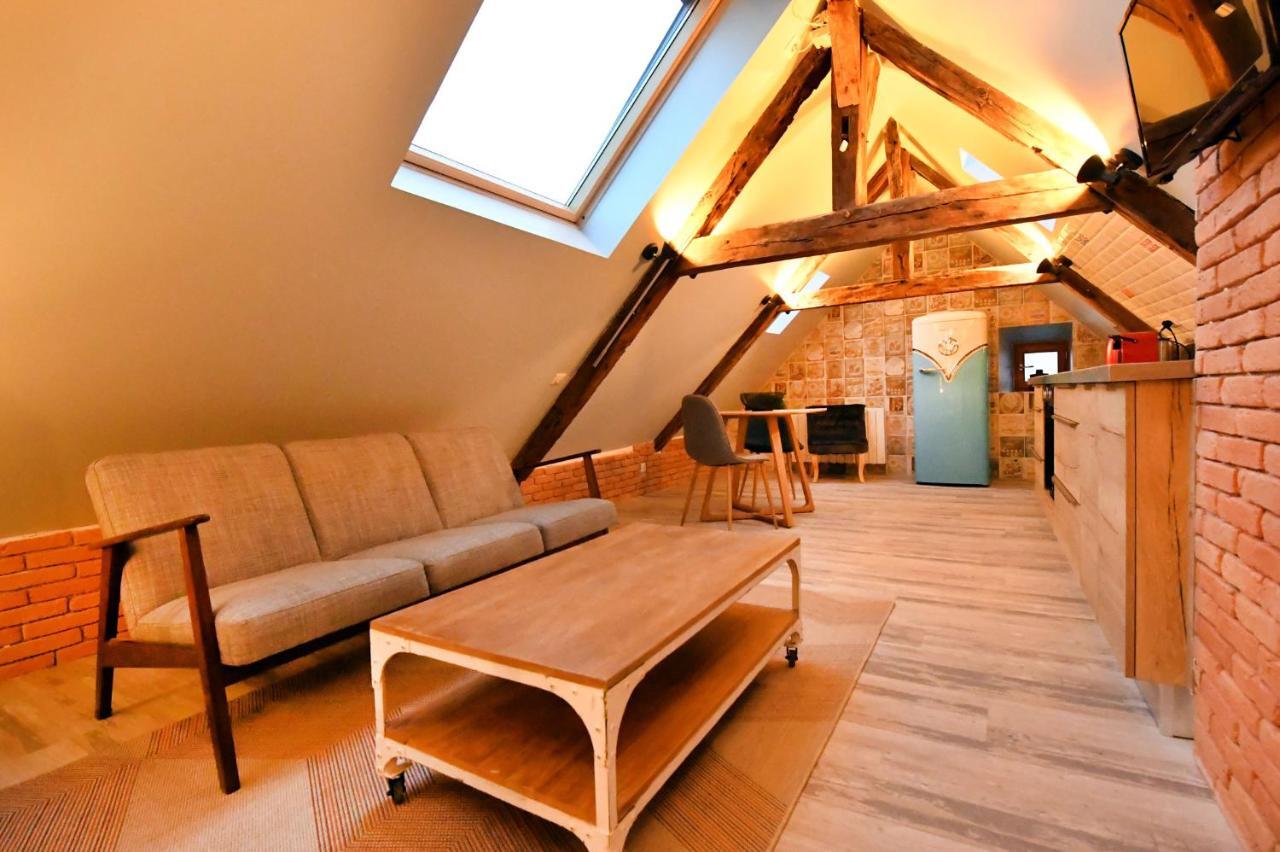 Loft Sous Les Combles - Loft Under The Rafter Apartment โรเดซ ภายนอก รูปภาพ