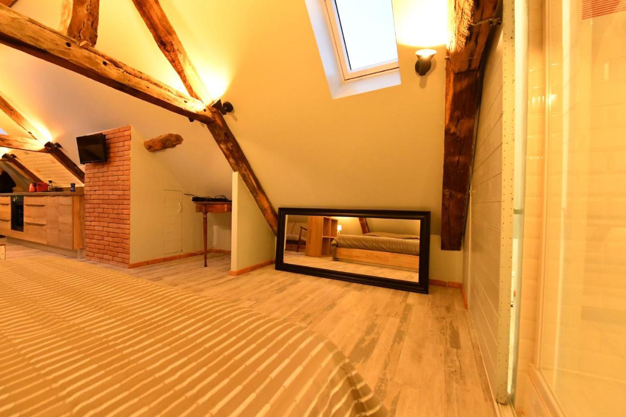 Loft Sous Les Combles - Loft Under The Rafter Apartment โรเดซ ภายนอก รูปภาพ